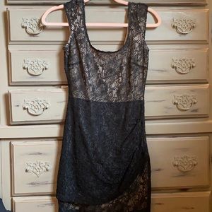 Nude Mini Dress
